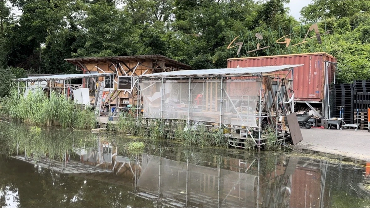 Floating University installation site