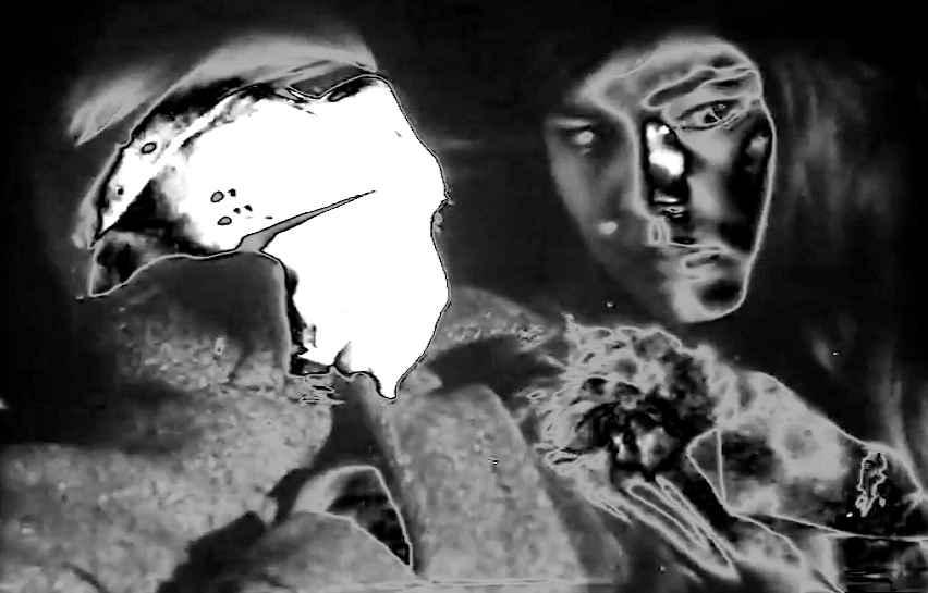 Film still from Trembling Ground