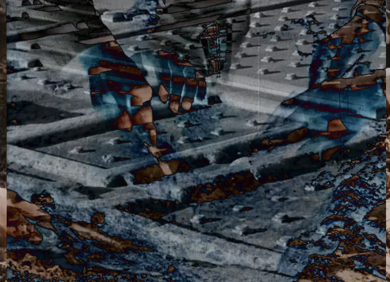 Film still from Trembling Ground